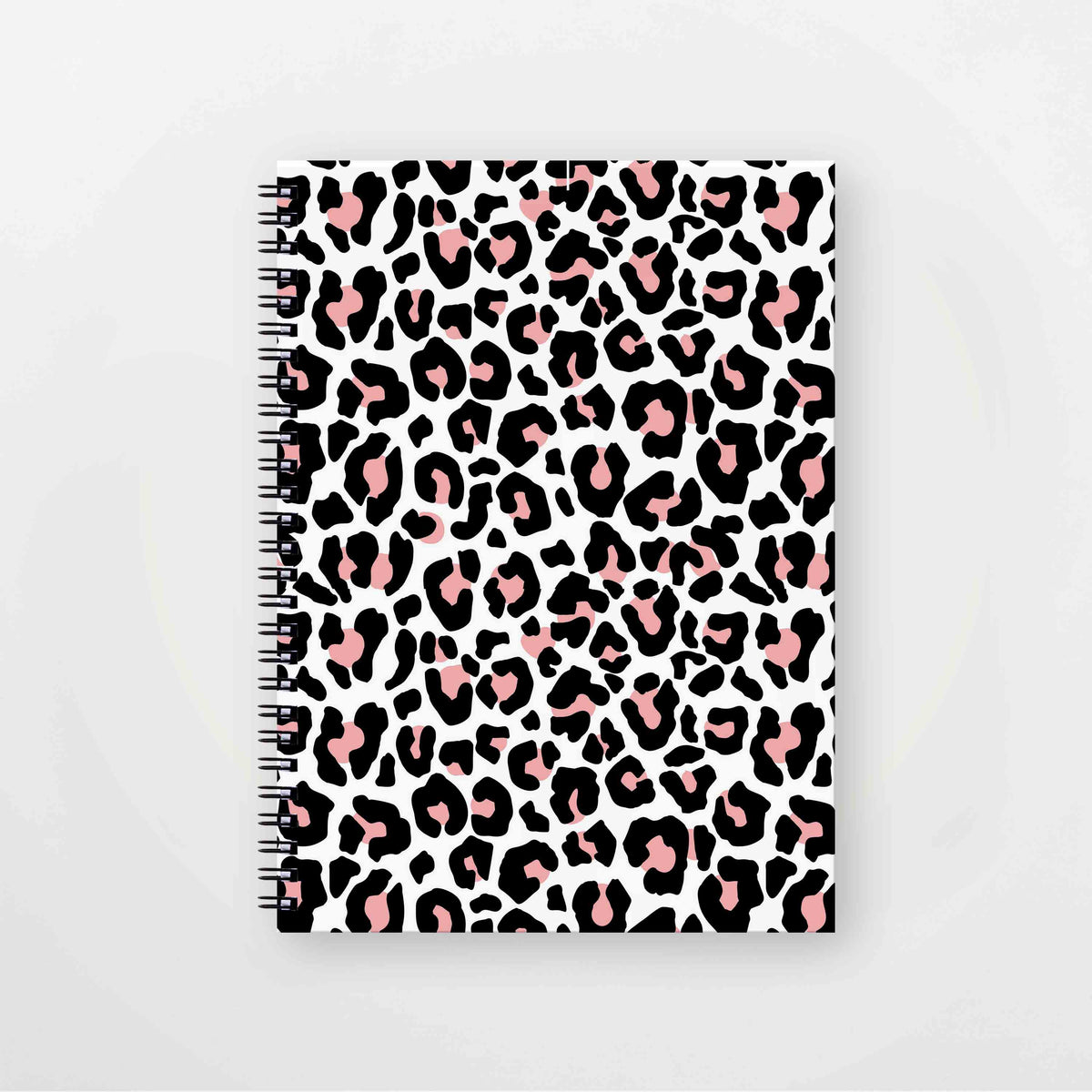Pink Leopard Notebook