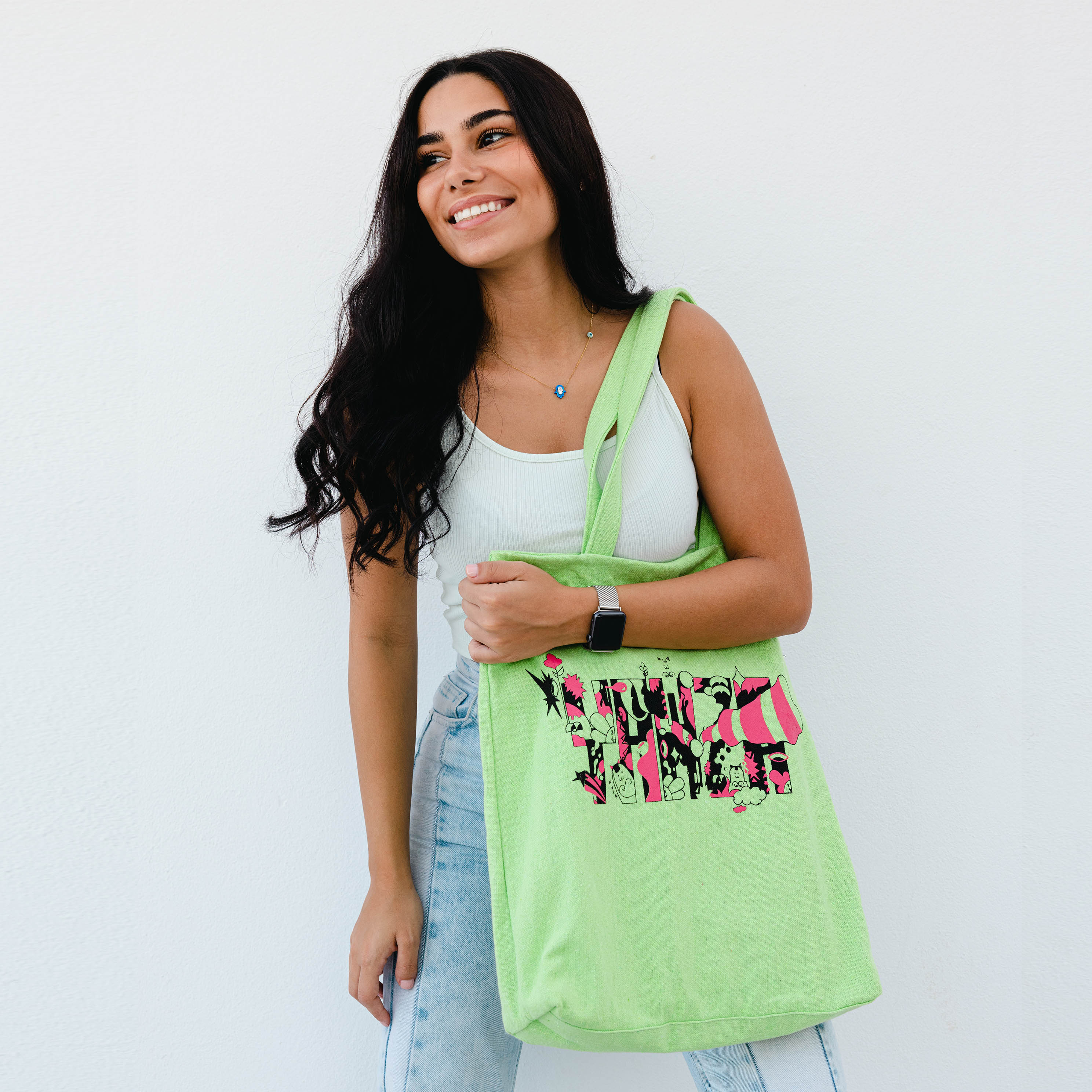 Absolute Lime Tote Bag