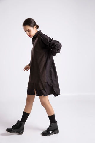 Camicie - KNIT /POPLIN DRESS SHIRT